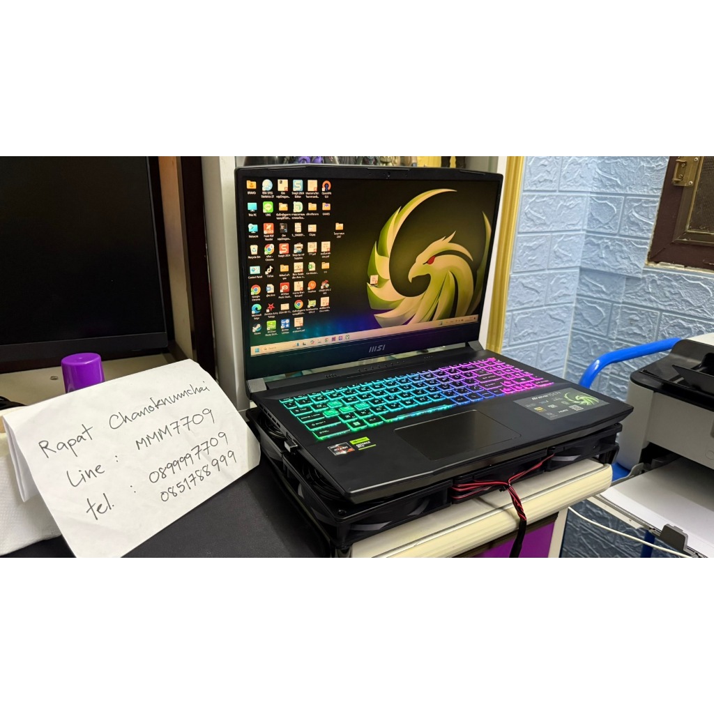 Gaming Notebook ตัวแรง RTX 4060 Ryzen 7 ถูกมากกก