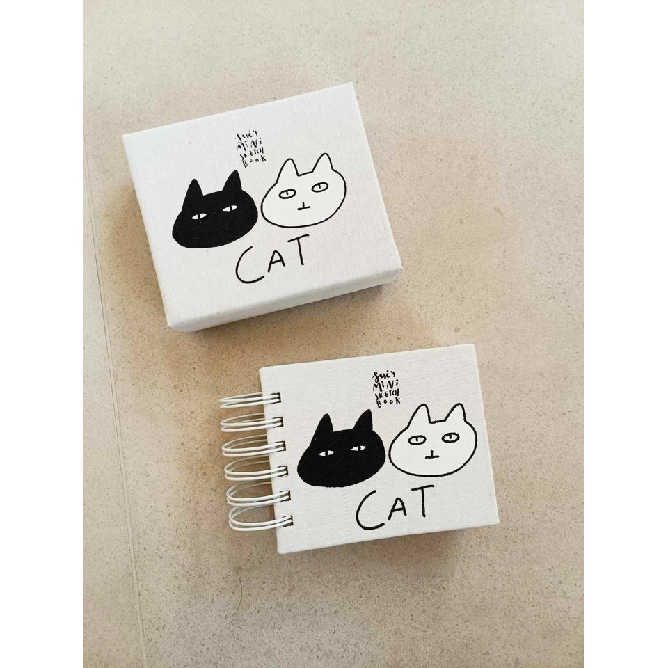 Sasi's Mini Sketch book CAT ศศิ มินิ สเก็ซต์บุ๊ค รวมภาพแมว