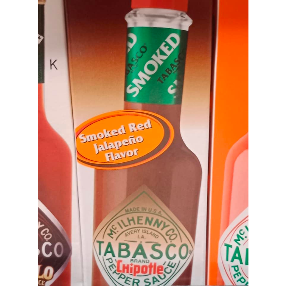 TABASCO * CHIPOTLE EDITION * Smoked Red Jalapeno Pepper Sauce 60ml