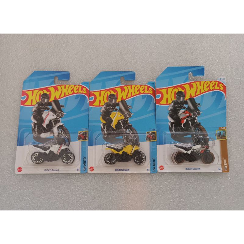Hotwheels ducati desertx มอเตอร์ไซต์