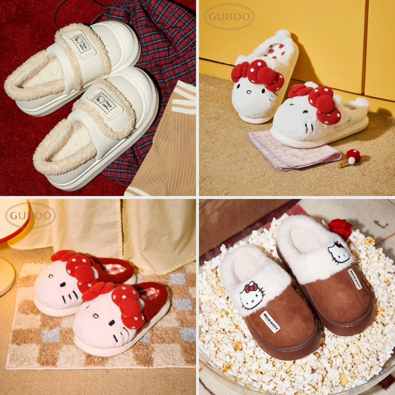 [Preorder] Gukoo x Hello Kitty Slippers สินค้าของแท้ 100% น่ารักมากก 🥰