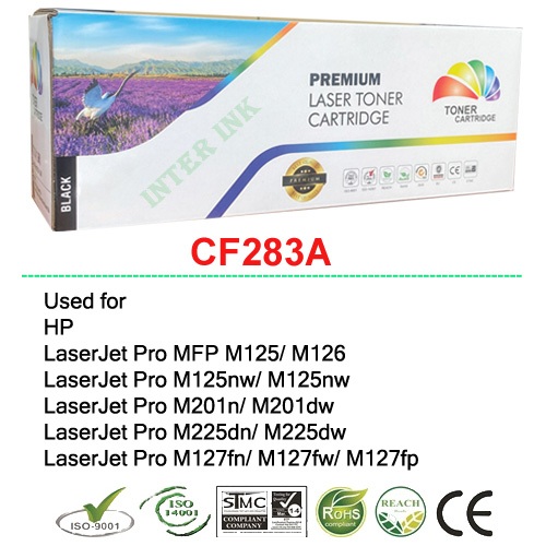 หมึกเลเซอร์ LaserJet Pro MFP M125 / M125A / M126 (CF283A) 1.5K Full Color