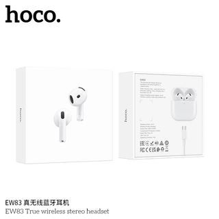 บลูทูธ หูฟังบลูทูธ HOCO EW83 หูฟังบลูทูธไร้สาย BT5.4 TWS เสียงดี พร้อมไมโครโฟน เชื่อมต่อง่าย รองรับทุกรุ่น