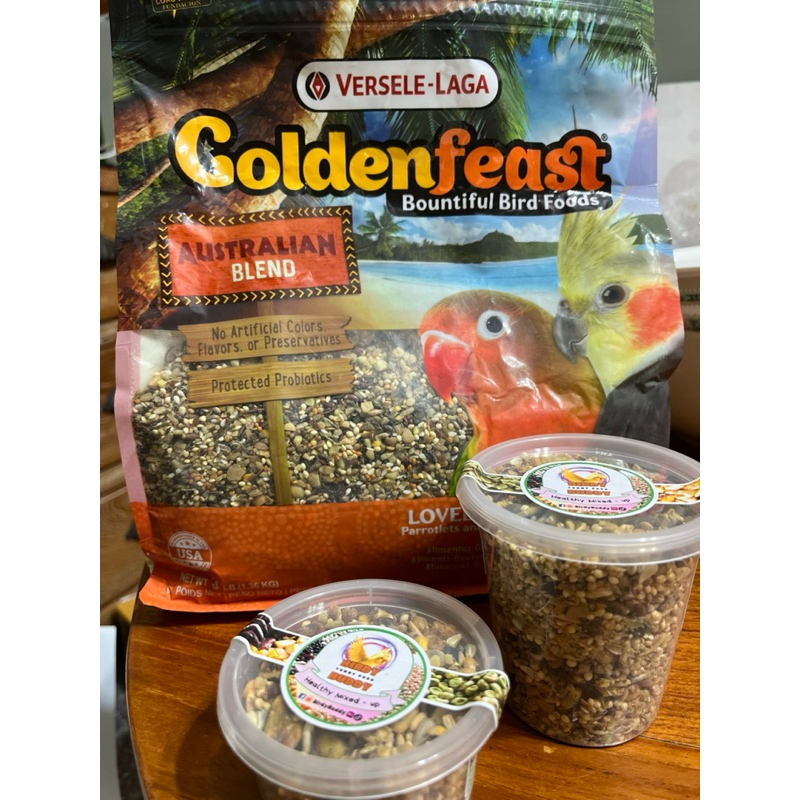 อาหารนกแบ่งขาย Goldenfeast