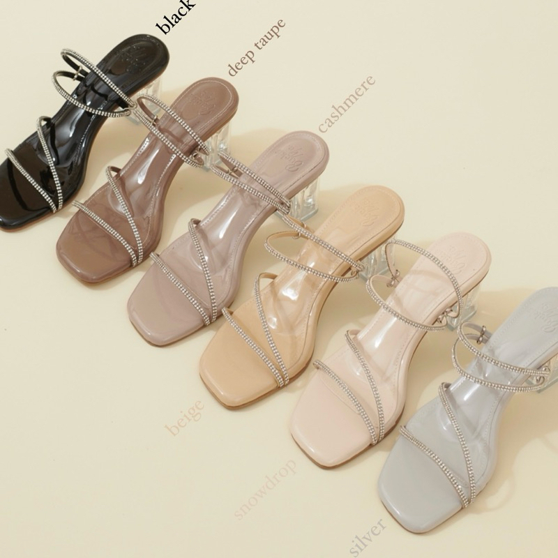 Buckle Me aurora รองเท้าส้นสูง 3 นิ้ว (สินค้าพร้อมส่ง สอบถามในแชท)