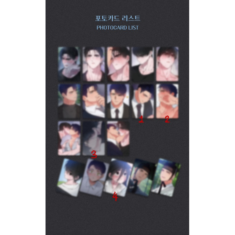 (พร้อมส่ง ) Dawn of the Dragon Collection Photo cards