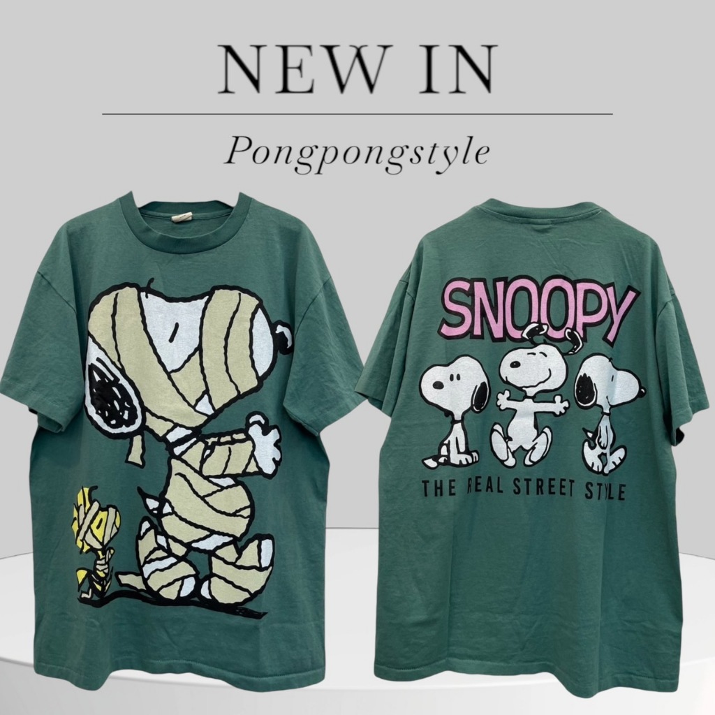 เสื้อยืดผ้าฟอก Unisex Oversized Cotton 100 งานใหม่ ทำเก่า ผ้าฟอกเฟดนุ่มไร้ตะเข็บข้าง สกรีน หน้าหลัง