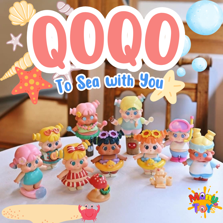 (Live ลด 100-) กล่องสุ่ม QOQO To Sea with You ของแท้ 100% [พร้อมส่งในไทย]