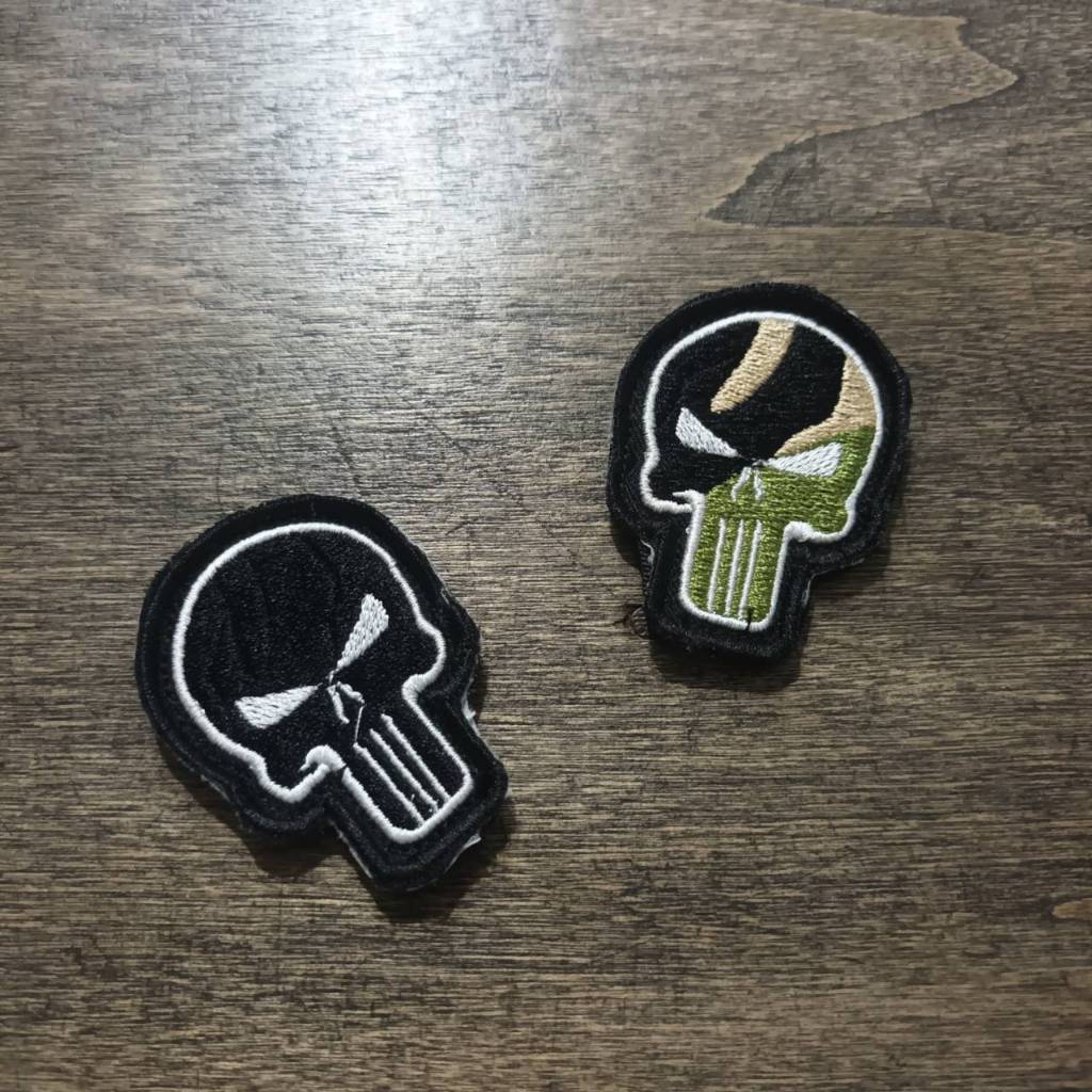 Tec40 Velcro Patch อาร์ม Bad Skull ตีนตุ๊กแก ไรท์สาระกับครูแว่น Tec40store