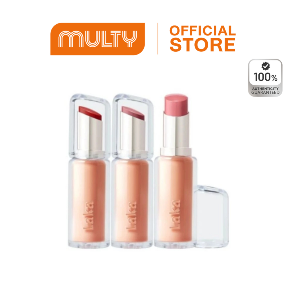 Laka Bonding Glow Lipstick ลิปเนื้อโกลว์ ฉ่ำวาว