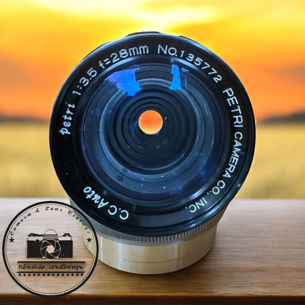 C.C.AUTO PETRI 28MM.F3.5+ADAPTER PETRI TO M39