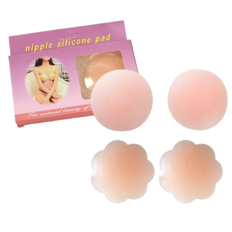 Nipple Silicone Pad จุกปิดหัวนมซิลิโคน ราคาถูก ซิลิโคนปิดหัวนม บราซิลิโคน มี 2 ลายให้เลือก