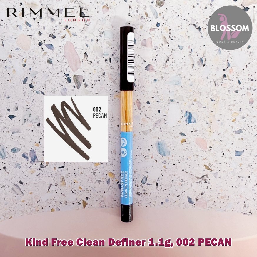 Rimmel London - Kind & Free Clean Definer 1.1g, 002 PECAN ดินสอเขียนขอบตา เนื้อครีม สีคมชัด