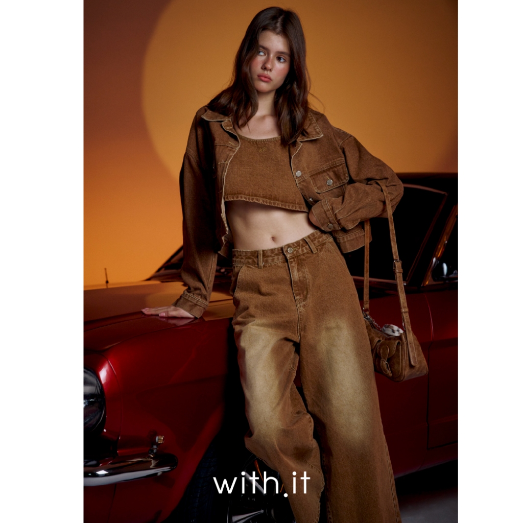 ลด 75.- พิมพ์ WTSD12 with.it.store - BTW37194 withit wide leg jeans