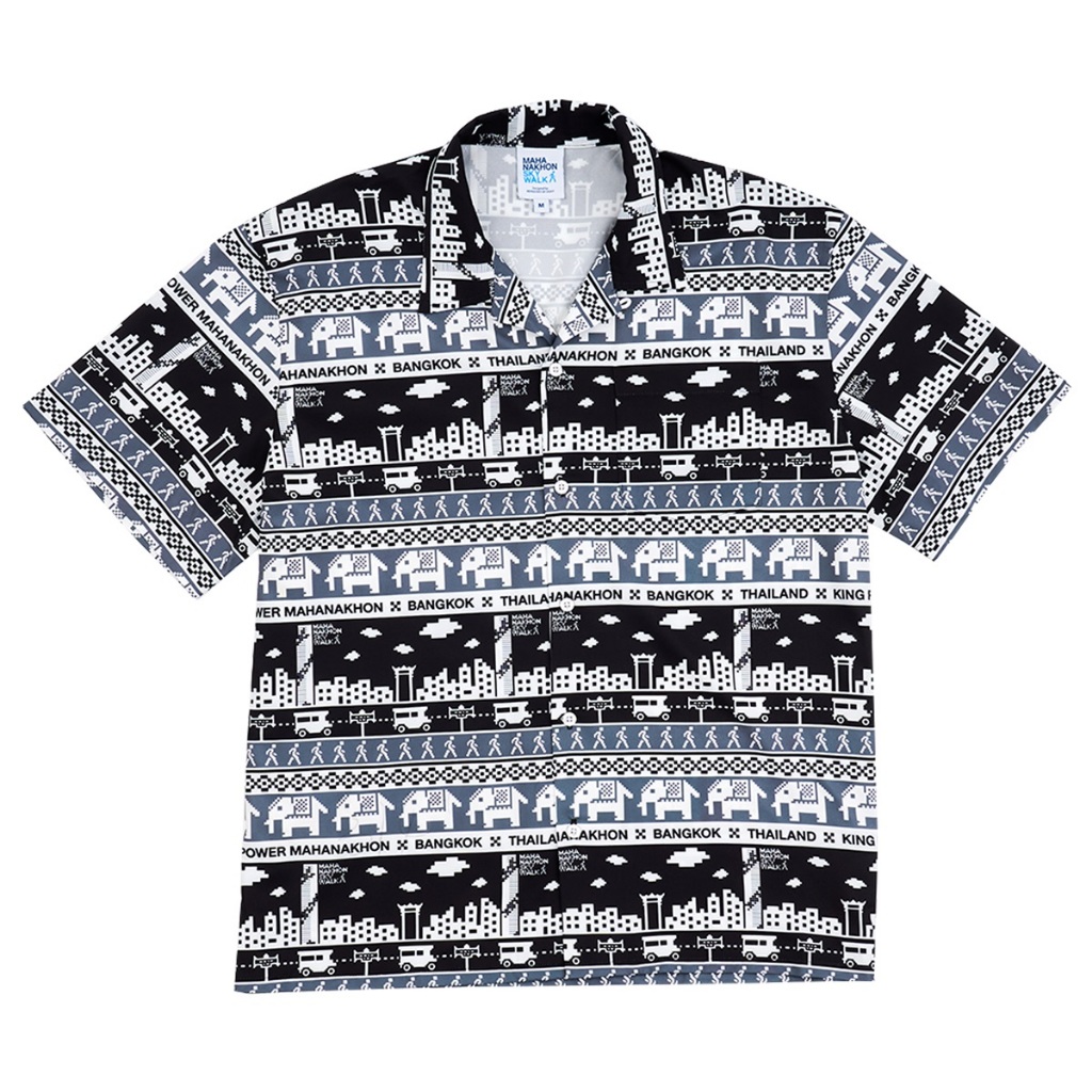 MAHANAKHON SKY WALK T-Shirt - Black