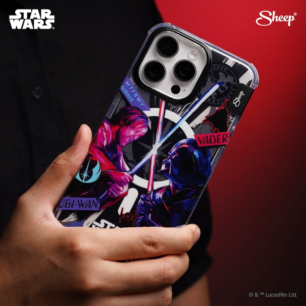 [For iPhone MS Star Wars ] Sheep Star Wars Limited Collection เคสสำหรับไอโฟนMS แม่เหล็ก เคสมีMagnet ฟรีGriptok ลิขสิทธิ์ - รูปที่ 2