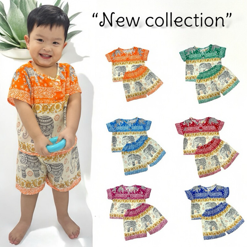 OXY Shop ขายถูก ชุดช้างเด็กเกรดพรีเมียม ผ้านิ่มใส่สบาย