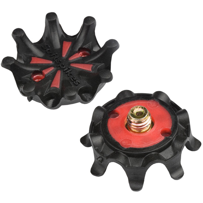ปุ่มรองเท้ากอล์ฟ 14-20 pcs.แบบเกลียวเหล็กหมุน+ตัวไขปุ่ม spikes stud  golf shoes Small metal thread insert system(เกลียว) - รูปที่ 2