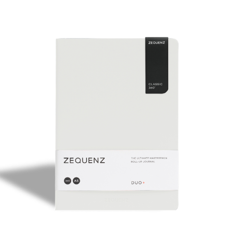 ZEQUENZ Duo+ สมุด ZEQUENZ รุ่น Duo+ สี Arctic Sky