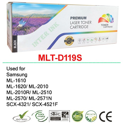 หมึกเลเซอร์ Samsung SCX-4321 / SCX-4521F (D119S) สีดำ Full Color