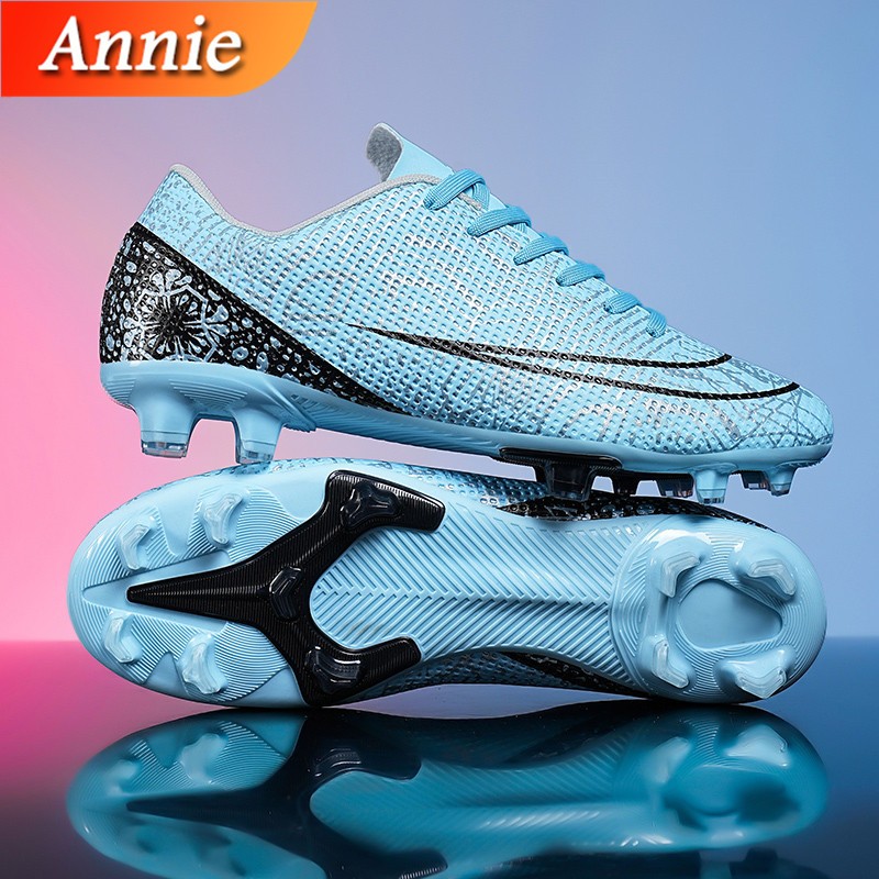 จากประเทศไทย 24 ชั่วโมง [Size:32-44] รองเท้าฟุตบอล ผู้ใหญ่/เด็ก รองเท้าฝึกซ้อม รองเท้าสตั๊ด