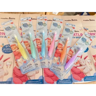 มีส่งด่วน (0-3ปี) แปรงสีฟันเด็ก แบบคออ่อน งอได้ตามสรีระช่องปากเด็ก ขนแปรงนุ่ม Master Rabbit Toothbrush