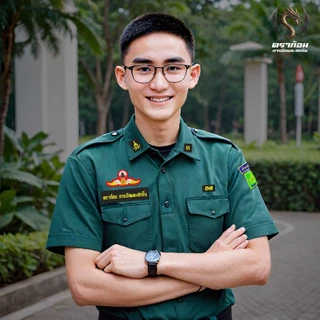 อาร์มเครื่องหมาย รด. อาร์มปัก นักศึกษาวิชาทหาร เลขชั้นปี ดาบไขว้ ปักแน่น เน้นคุณภาพ คุ้มราคา
