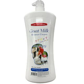 ครีมอาบน้ำ Carebeau Goat Milk 540 กรัม ผิวนุ่มชุ่มชื้นยาวนาน