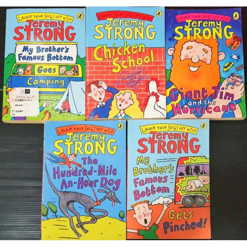 ENGLISH NOVELS SET วรรณกรรมเยาวชน** 🍅🍓JEREMY STRONG /USED BOOK 80%