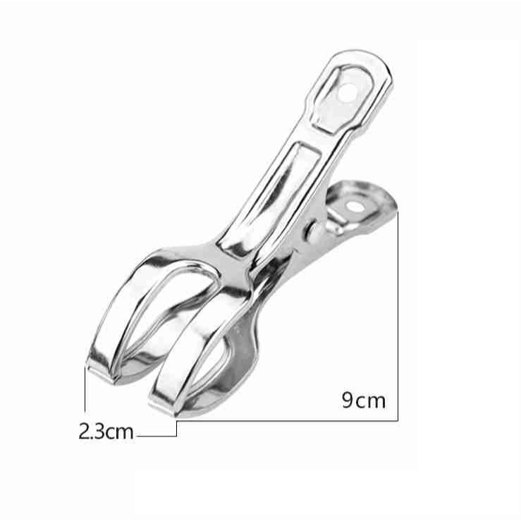 พร้อมส่ง กิ๊บหนีบผ้า ตัวหนีบผ้า หนีบขดลวด คลิปหนีบผ้า สแตนเลส ขนาด 4.3-8.5cm - รูปที่ 7