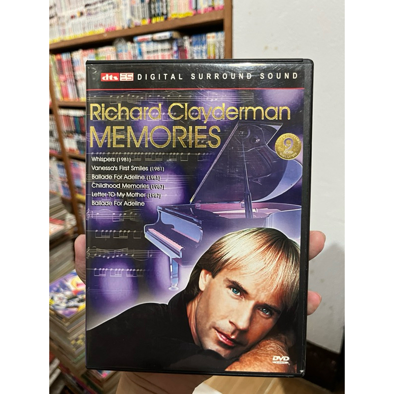DVD Richard Clayderman Memories เพลง