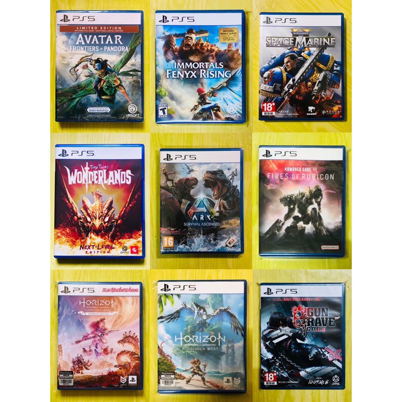 PS5 Games #3 [A/T] แอ็คชั่นโอเพ่นเวิลด์ Action ,HoriZon.