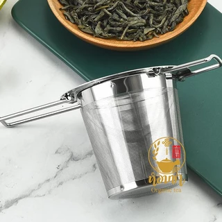 ที่ชงชา ที่กรองชา สแตนเลส 304 พับเก็บได้ Tea infuser stainless steel Foldable