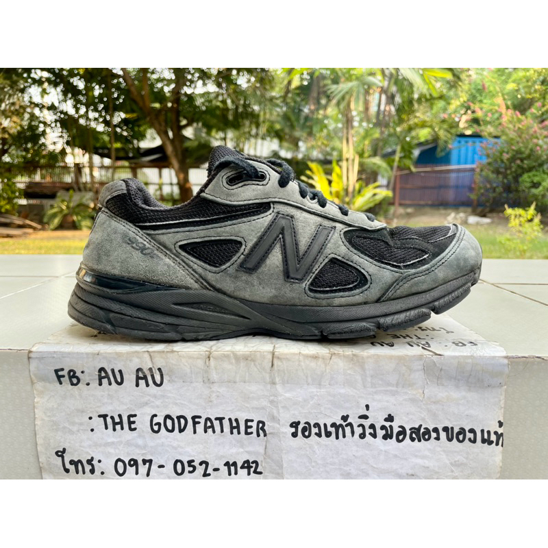 รองเท้าวิ่ง New Balance 990 V4 (Made in USA) ไซส์ 42.5 eu, 9 us, 27 cm (หน้าเท้ากว้าง 2E)