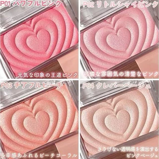 ส่งด่วน8.30-17.00 ฉลาก🇯🇵 มีสีใหม่ครบรอบ40ปี กับ 06**💚🇯🇵 Canmake blush Powder Cheeks บลัชออนหัวใจแบบฝุ่น