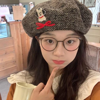 ALP แว่นกรองแสง เลนส์ชมพู เลนส์บลัชออน Computer Glasses กรองแสงสีฟ้า ทรงหยดน้ำ รุ่น ALP-BB0103