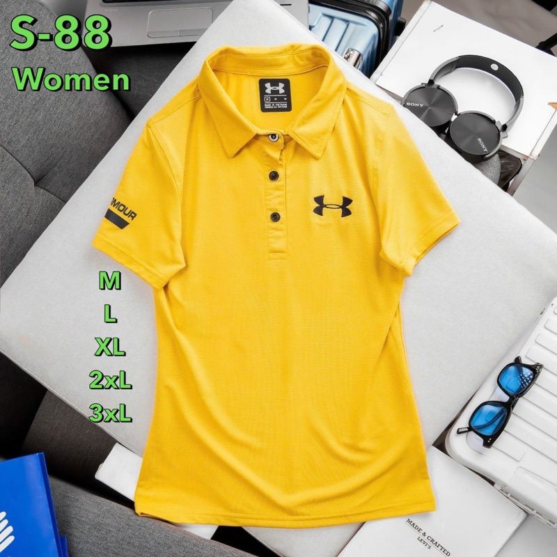 เสื้อโปโลผู้หญิง คอปกแขนสั้น TS76