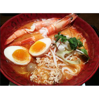 ราเมนต้มยำ อิจิบัน - Ichiban Tomyum Ramen (ราเมนเส้นสด-พร้อมซุป 1 เสิร์ฟ)