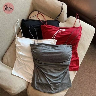 เสื้อกล้าม สวมใส่ด้านนอก ความงามกลับ บราทั้งหมดในหนึ่งเดียว เซ็กซี่ด้านบน ข้างใน