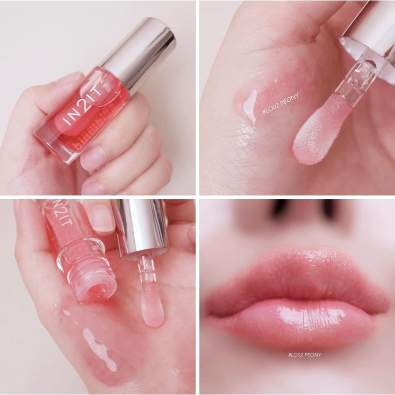 ลิป IN2IT Plumping Lip Oil ออยล์ ลิปออยล์ IN2IT บางเบา บำรุงปาก ปากอวบอิ่ม ฉ่ำวาว