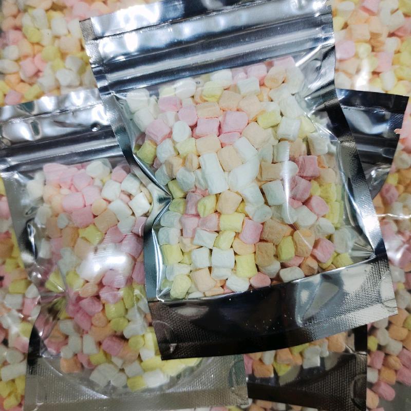 มาชเมลโล่รสนม ขนมสัตว์เลี้ยงฟันแทะ อาหารว่างเเทะเล่นสำหรับสัตว์เลี้ยง