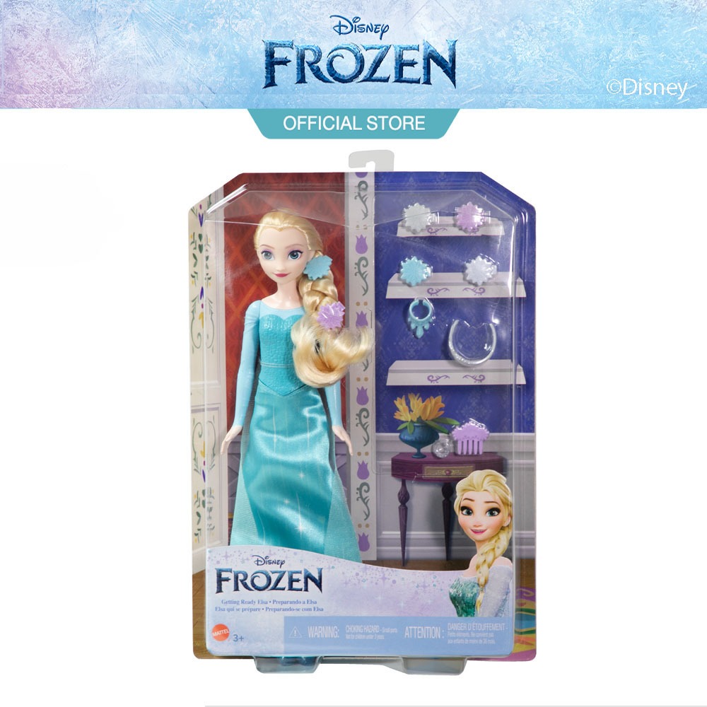 Disney Frozen Getting Ready Elsa ดิสนีย์ โฟรเซ่น ชุดแต่งผมเอลซ่า HMD56 ID
