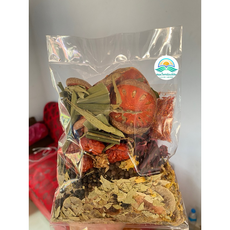 ชาต้มสมุนไพร10ชนิด Detox ขนาด80กรัม จาก LilinHerb  #ฟรีถุงกรองชา
