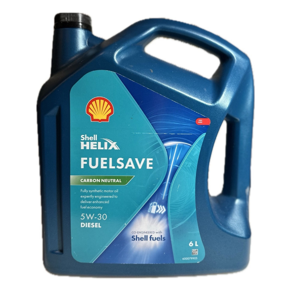 Shell HELIX FUELSAVE 5W-30 (DIESEL) ขนาด 6 ลิตร ของแท้ 100%