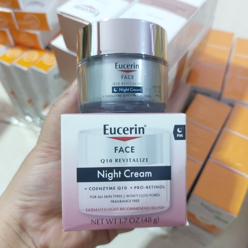 [Q10] ยูเซอริน Eucerin Q10 Anti-Wrinkle Face Creme 50ml.