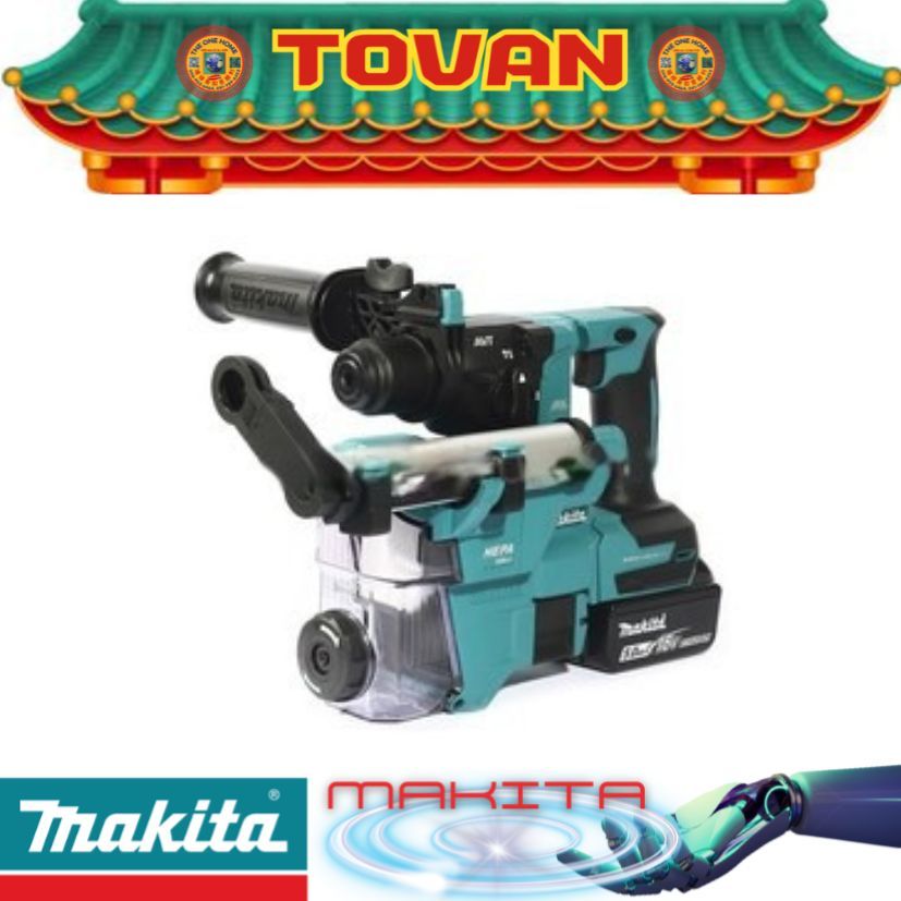 MAKITA รุ่น DHR183RTWJ  โรตารี่ 18MM 18V+ชุดดูดฝุ่น (สินค้ามีคุณภาพ..พร้อมจัดส่ง..) # ออก..ใบเสร็จ-ใ