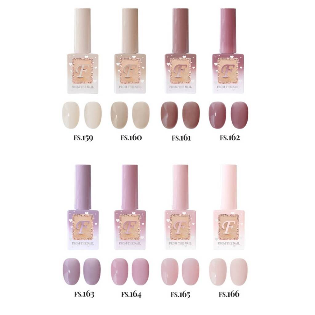 แยกขาย สีเล็บเจลFrom The Nail Psyche collection 8 สี Syrup ของแท้จากเกาหลี พร้อมส่ง