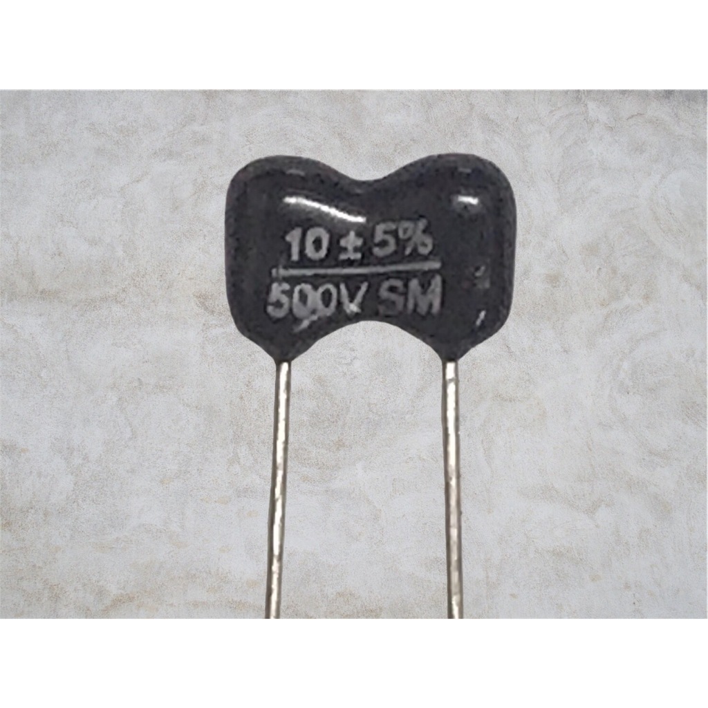 Capacitor ชนิด SIlver Mica ค่า 10pF-500pF 500V