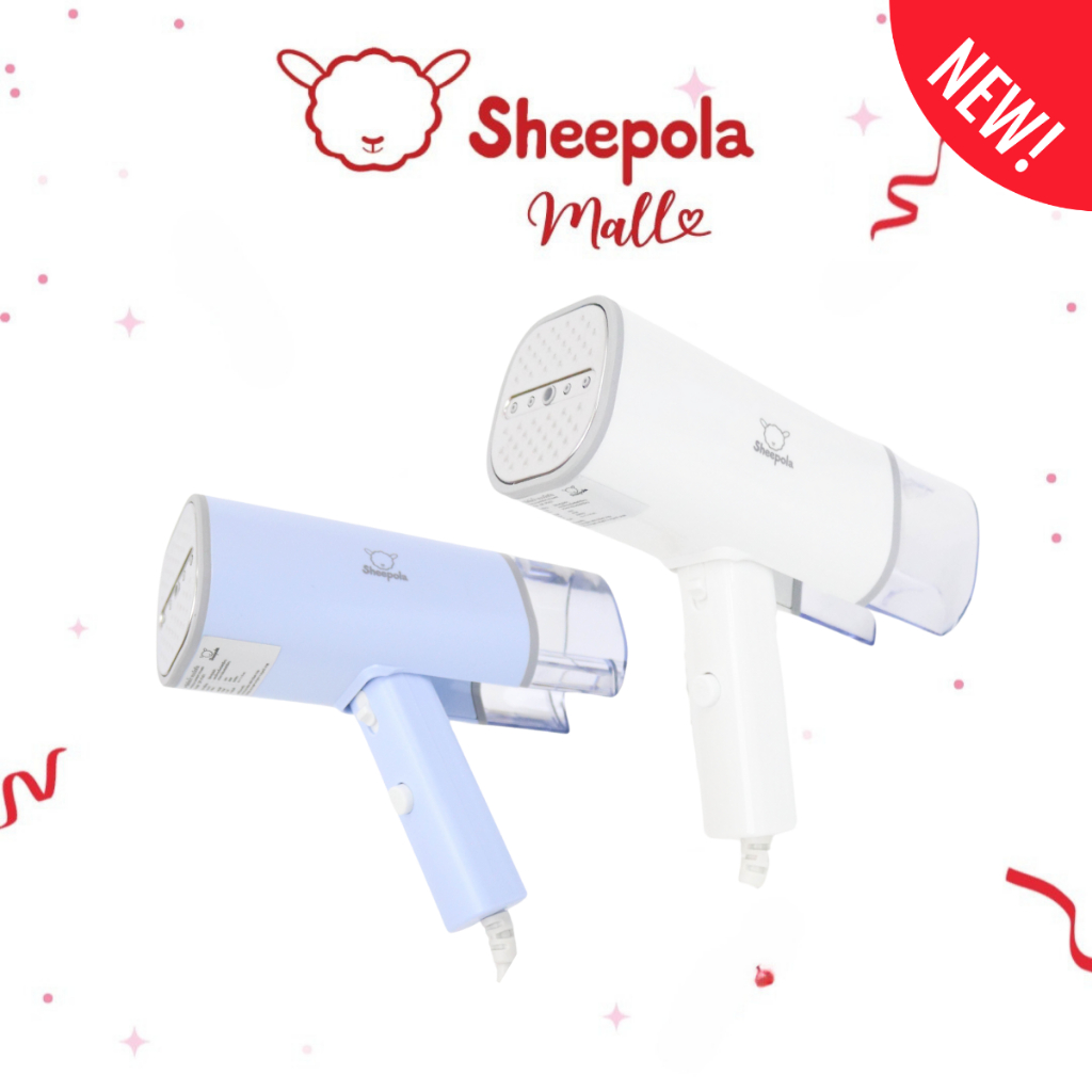 SHEEPOLA เตารีดพกพา มีมอก. รับประกัน1ปีเต็ม เตารีดแบบมือถือ ขนาด 180ml เตารีดไอน้ำ มีประสิทธิภาพสูง ใช้งานง่าย