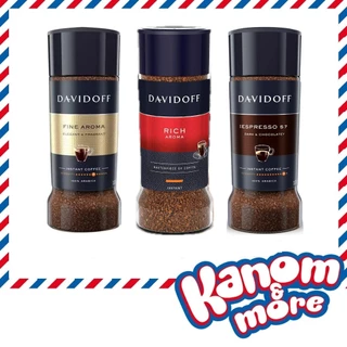⭐️[Exp:12/2026]⭐️Davidoff ดาวิดอฟ กาแฟเยอรมัน สูตร Fine Aroma, Rich Aroma, Espresso 90 g.